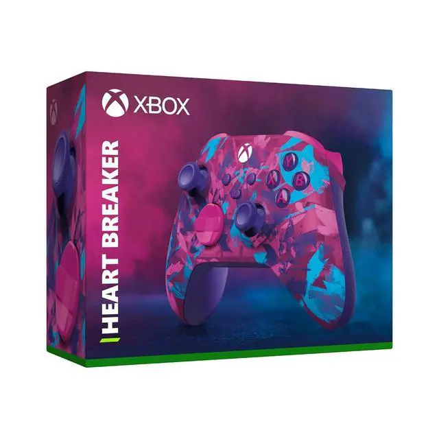 Alt view image 7 of 7 - Xbox Wireless Gaming Controller | Heart Breaker Special Edition | Console, PC, and Cloud Devices | Textured Grip | Wireless, Bluetooth, USB-C Connectivity
