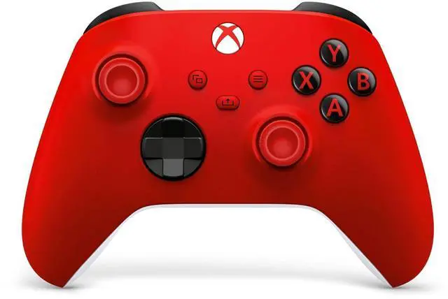 Main image of XBOX Wireless Gaming Controller | Pulse Red | Console, PC, & Cloud Devices | Textured Grip | Wireless, Bluetooth, USB-C Connectivity