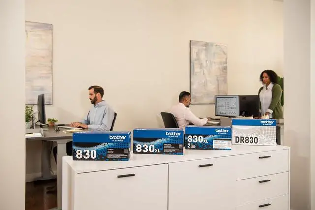 Alt view image 7 of 7 - Brother Genuine TN830 Black Standard Yield Printer Toner Cartridge - Print up to 1,200 Pages(1)