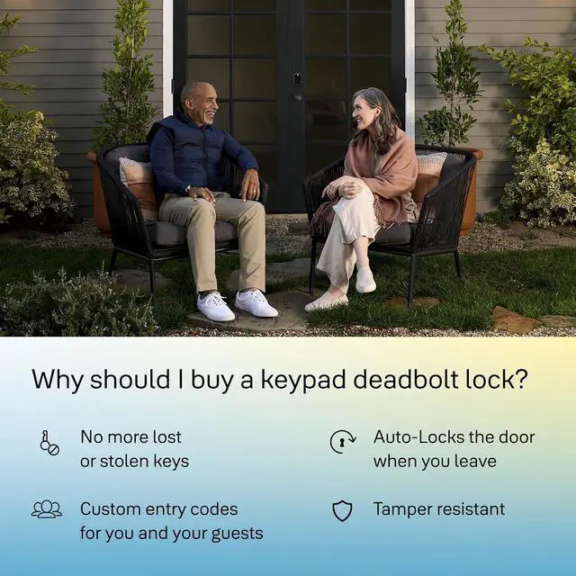 Alt view image 5 of 6 - Yale Key Free Touchscreen Deadbolt - Satin Nickel, YRD157-NR-619