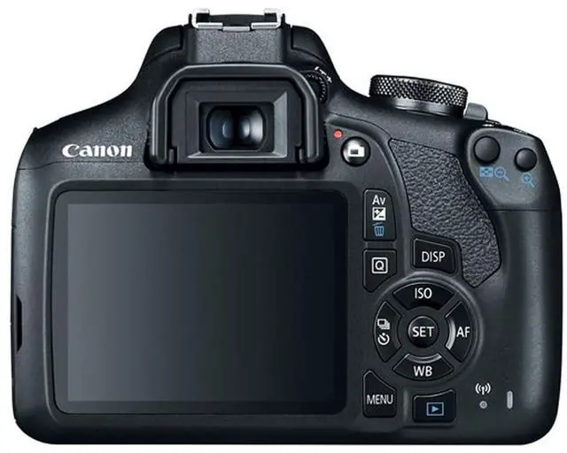 Alt view image 5 of 7 - Canon EOS Rebel T7 DSLR Camera with EF18-55mm + EF 75-300mm Double Zoom Kit 2727C021 Bundle with Sandisk 128GB Memory Card, Deco Essentials Camera Bag and Photography Guidebook
