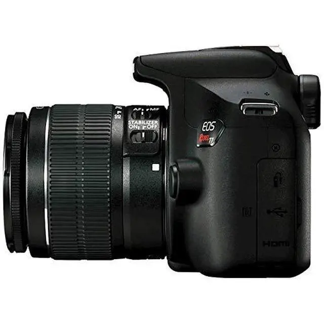Alt view image 5 of 7 - Canon T7 EOS Rebel DSLR Camera with EF-S 18-55mm f/3.5-5.6 is II and EF 75-300mm f/4-5.6 III Lens Plus Double Battery, Memory Card, Deluxe Case, Cleaning Kit and Mini Tripod Accessory Bundle