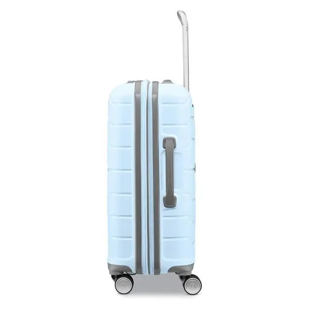 Alt view image 2 of 7 - Samsonite Freeform Hardside Carry-On Luggage with Spinner Wheels - Hardshell Suitcase - TSA, Airline-Approved - Expandable Hard Shell, Smooth Rolling Wheels for Lightweight Travel - Sky Blue