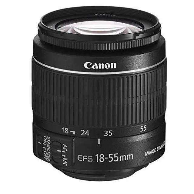 Alt view image 5 of 6 - Canon EOS Rebel T7 DSLR Camera Bundle with EF-S 18-55mm is II Lens | 24.1MP, Wi-Fi, USA Warranty | Deco Gear Case, Double Battery, 64GB Card, Cleaning Kit & Mini Tripod