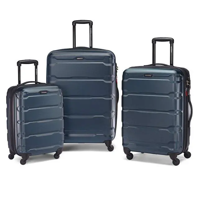 Alt view image 6 of 6 - Samsonite Omni PC Hardside Expandable Luggage with Spinner Wheels, Teal, Carry-On 20-Inch