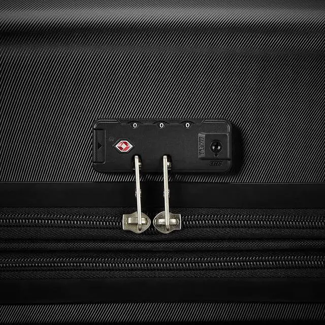 Alt view image 3 of 7 - Samsonite Evolve SE Hardside Expandable Luggage with Spinners, Bass Black, 3PC Set (CO/M/L)