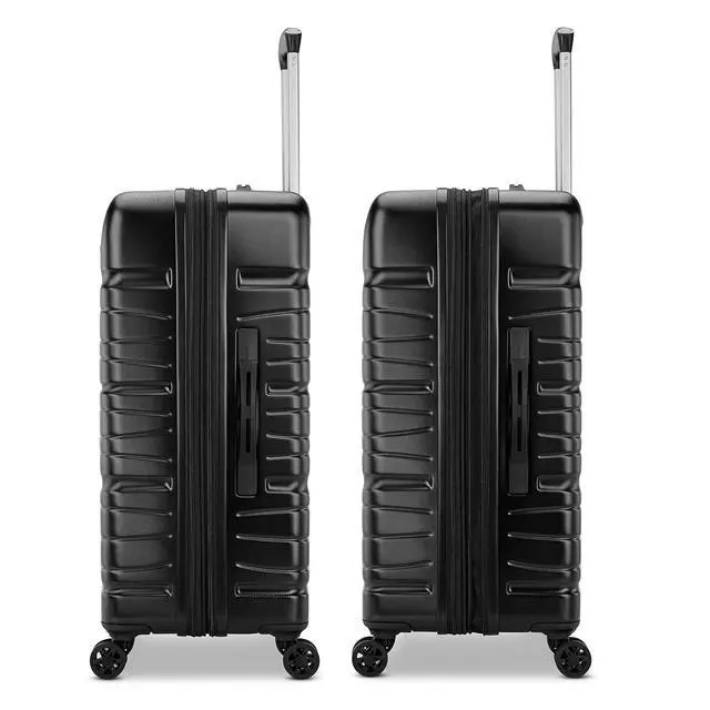 Alt view image 5 of 7 - Samsonite Evolve SE Hardside Expandable Luggage with Spinners, Bass Black, 3PC Set (CO/M/L)