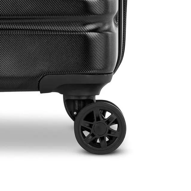 Alt view image 6 of 7 - Samsonite Evolve SE Hardside Expandable Luggage with Spinners, Bass Black, 3PC Set (CO/M/L)