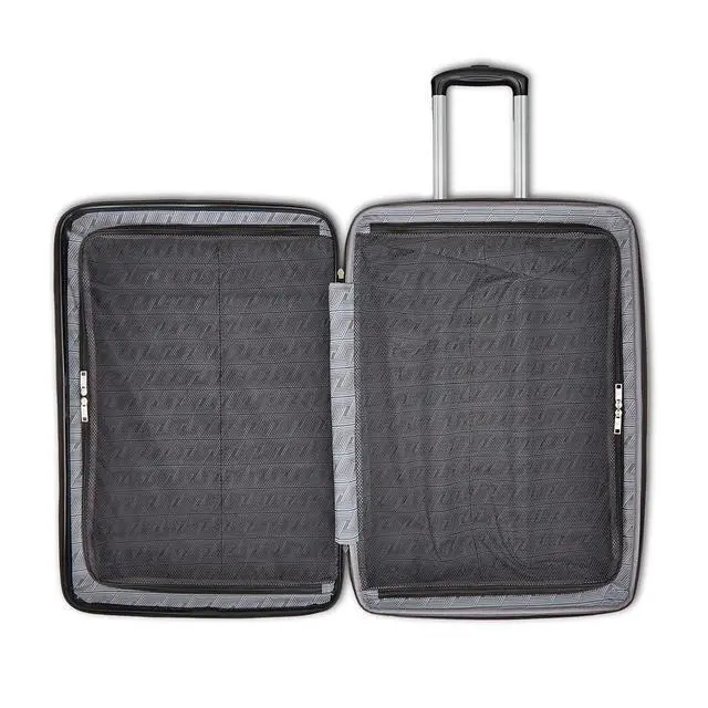 Alt view image 2 of 7 - Samsonite Evolve SE Hardside Expandable Luggage with Spinners, Bass Black, 3PC Set (CO/M/L)