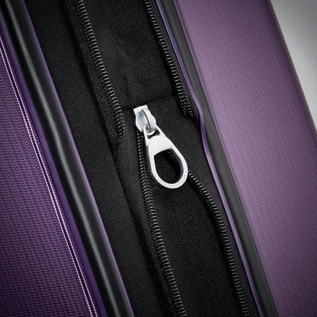 Alt view image 7 of 7 - Samsonite Winfield 3 DLX Hardside Expandable Luggage with Spinners, Purple, 2-Piece Set (20/25)
