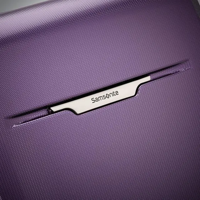Alt view image 4 of 7 - Samsonite Winfield 3 DLX Hardside Expandable Luggage with Spinners, Purple, 2-Piece Set (20/25)