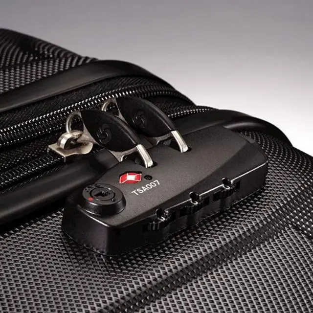 Alt view image 2 of 6 - Samsonite Omni PC Hardside Expandable Luggage with Spinner Wheels, Black, 2-Piece Set (20/28)