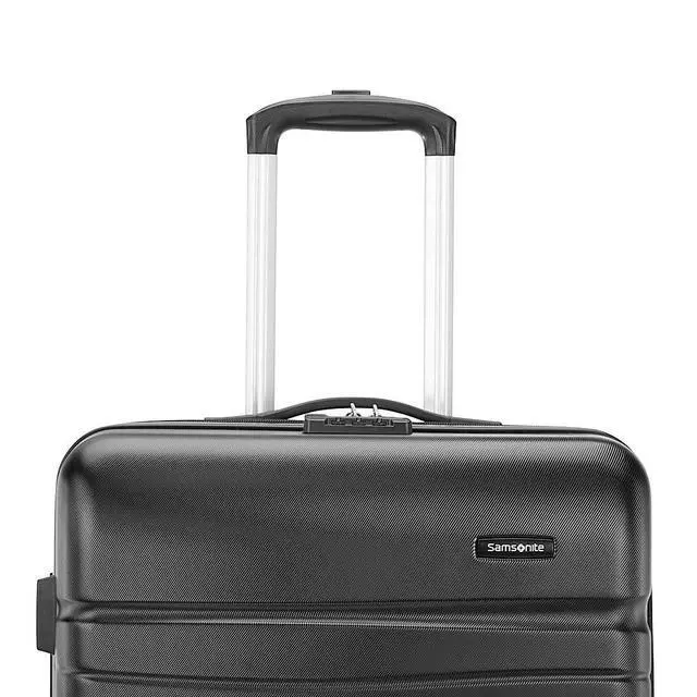 Alt view image 4 of 7 - Samsonite 145796-1027 Evolve SE 3 Piece Spinner Luggage Set, Bass Black Bundle with Deco Gear 10 Piece Luggage Accessory Kit