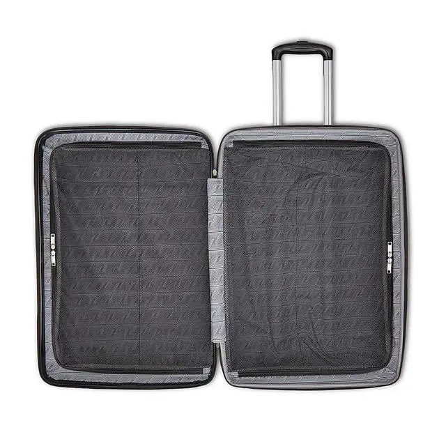 Alt view image 3 of 7 - Samsonite 145796-1027 Evolve SE 3 Piece Spinner Luggage Set, Bass Black Bundle with Deco Gear 10 Piece Luggage Accessory Kit