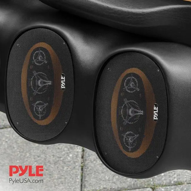 Alt view image 7 of 7 - Pyle Car Eight Way Speaker System - Pro 6 x 9 Inch 500W 4 Ohm Mid Tweeter Component Audio Sound Speakers For Car Stereo w/ 120 Oz Magnet Structure, 3.55 Mount Depth Fits Standard OEM -PLG69.8 (Pair)
