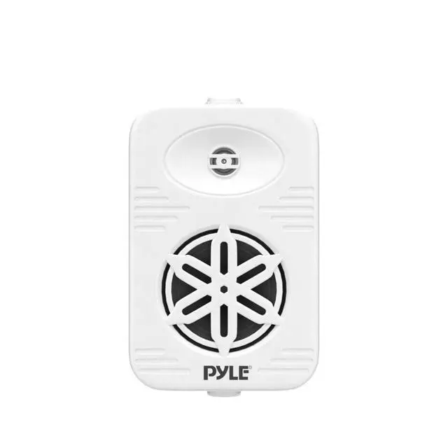 Alt view image 3 of 7 - PyleUsa Bluetooth Indoor Outdoor Speakers Pair - 500 Watt Dual Waterproof 5.25 2-Way Full Range Speaker System w/ 1/2 High Compliance Polymer Tweeter - Home, Boat,Deck, Patio, Poolside - PDWRBT56WT