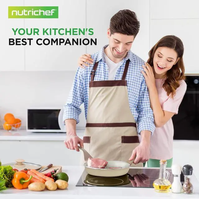 Alt view image 7 of 7 - Nutrichef 54-Piece Marble Non-Stick Cookware and Bakeware Set, Professional Home Kitchen Collection with Multi-Sized Pots and Pans Set, and Heat-Resistant Tools