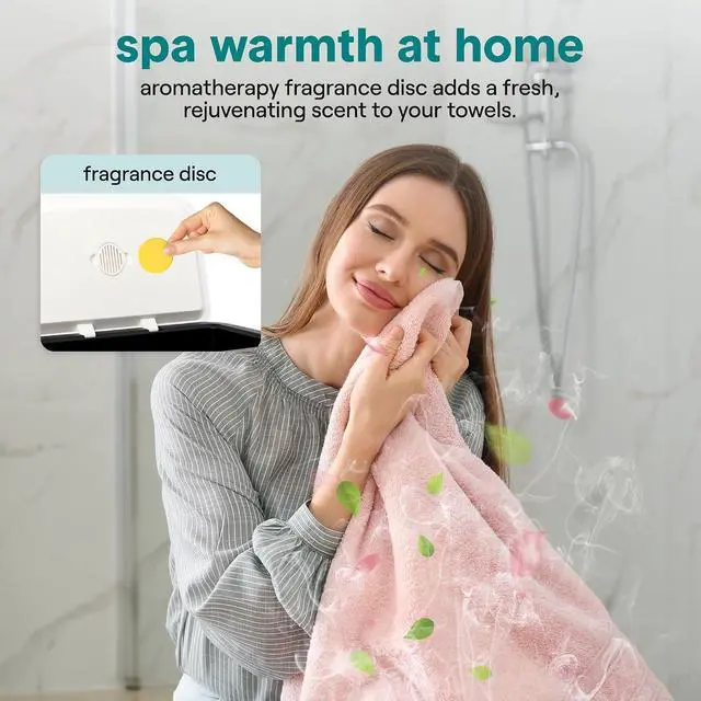 Alt view image 5 of 7 - SereneLife Rectangular Towel Warmer Bucket 20L Large Capacity Hot Towel Warmer for Bathroom, Stainless Steel Tub, One-Touch Operation, Auto Shut-Off, Fits 2 Towels or Blanket, Black