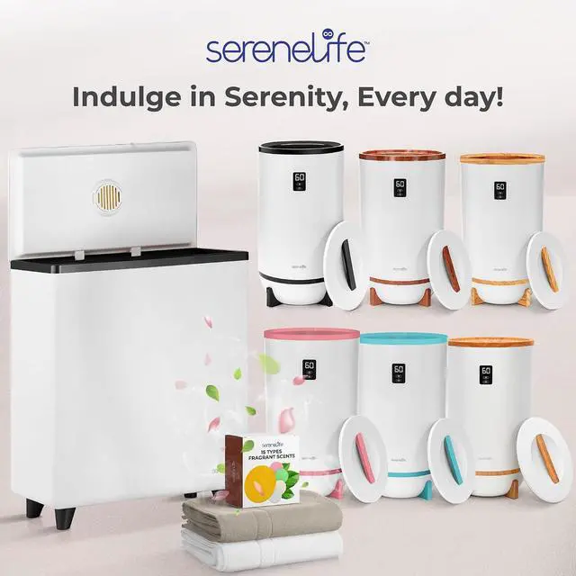 Alt view image 7 of 7 - SereneLife Rectangular Towel Warmer Bucket, Large Capacity Single Touch Towel & Blanket Warmer With Insulated Lid, Holds 2 Large Towels/Blanket, Auto Shut-Off For Safety, Black