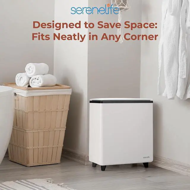Alt view image 7 of 7 - SereneLife WIFI Luxury Rectangle Towel Warmer - Spa & Bathroom Blanket Heater with Custom Fragrance, Auto Shut-Off, Fits 2 large Towels, Blankets, Bathrobes, PJ's - Perfect Gift for Him & Her (Black)