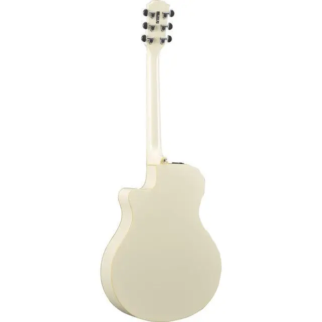 Alt view image 3 of 3 - Yamaha APX600 VW Thin Body Acoustic-Electric Guitar, Vintage White