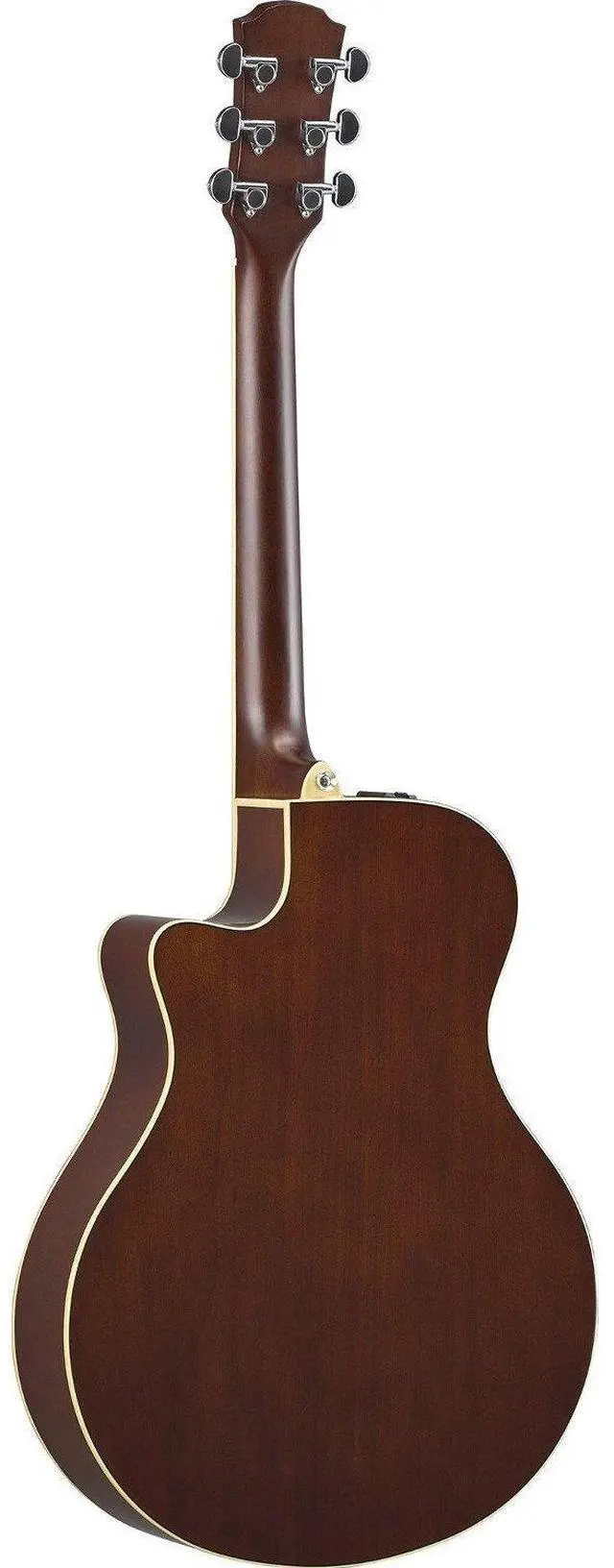 Alt view image 2 of 2 - Yamaha APX600 OVS Thin Body Acoustic-Electric Guitar, Old Violin Sunburst