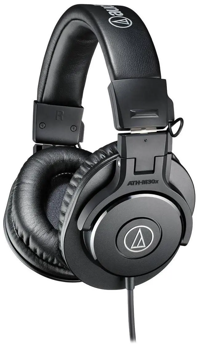 Main image of Audio-Technica ATH-M30x Professional Studio Monitor Headphones, Black
