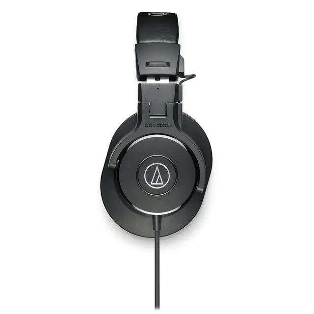 Alt view image 2 of 5 - Audio-Technica ATH-M30x Professional Studio Monitor Headphones, Black