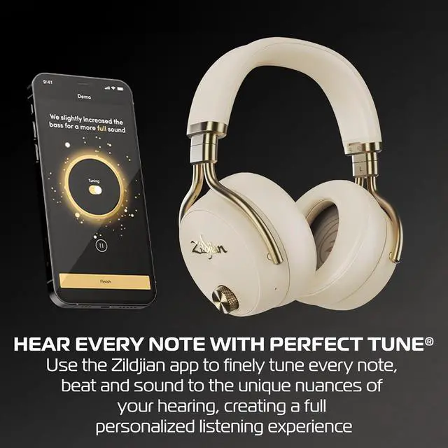 Alt view image 4 of 7 - Zildjian ALCHEM-E Perfect Tune Over-Ear Headphones - Sandstorm