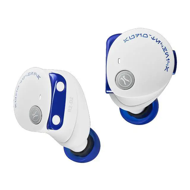 Alt view image 2 of 7 - Audio-Technica ATH-CKS50TW2R2 Limited-Edition Star Wars R2-D2 Wireless Earbuds