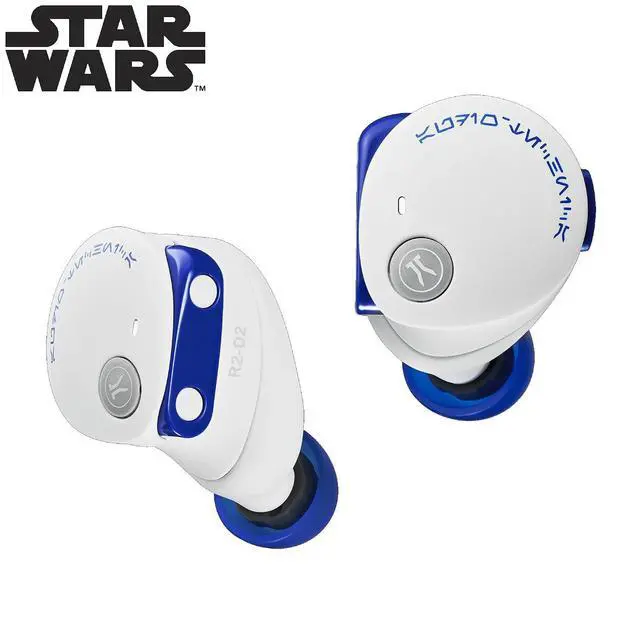 Alt view image 3 of 7 - Audio-Technica ATH-CKS50TW2R2 Limited-Edition Star Wars R2-D2 Wireless Earbuds