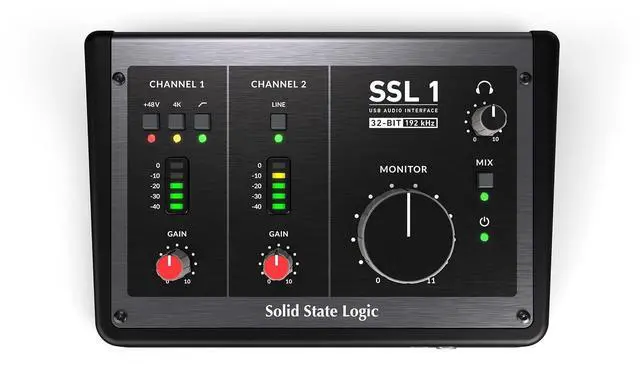 Main image of Solid State Logic SSL1 2X2 Channel USB Interface
