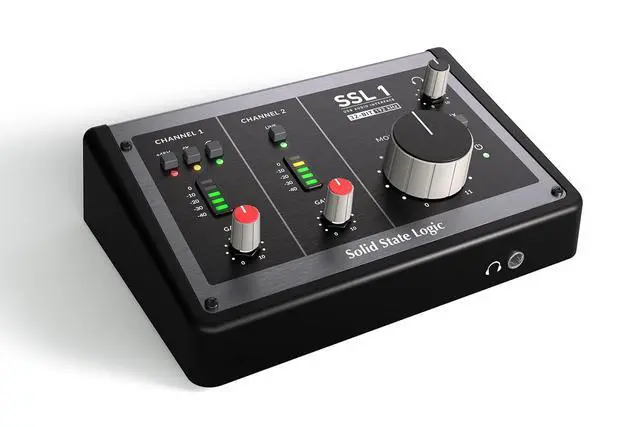 Alt view image 3 of 3 - Solid State Logic SSL1 2X2 Channel USB Interface