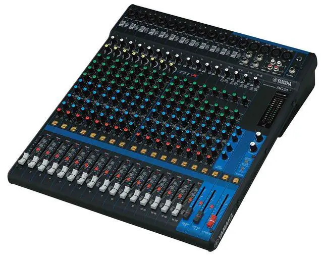Alt view image 2 of 4 - Yamaha MG20 20-Input 6-Bus Mixer,Black