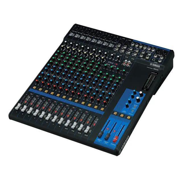 Alt view image 2 of 4 - Yamaha MG16 16-Input 6-Bus Mixer
