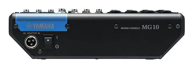 Alt view image 3 of 5 - Yamaha MG10 10-Input Stereo Mixer, XLR Connectivity, Black