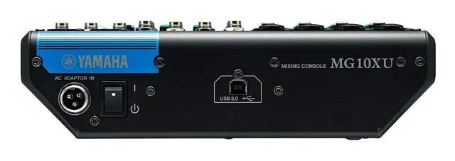Alt view image 3 of 7 - YAMAHA MG10XU 10-Input Stereo Mixer with Effects