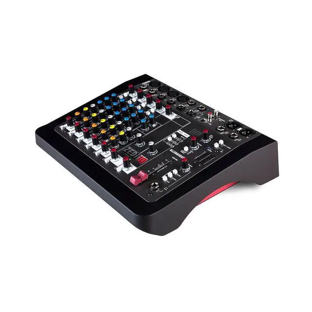 Alt view image 2 of 7 - Allen & Heath ZEDi-10 - Compact Hybrid Audio Mixer/4x4 USB Interface (AH-ZEDi-10) | 4 X Xlr and Trs Mic and Line, 2 Stereo Inputs, 4in/4out 24-Bit/96khz USB, Global 48V Phantom, Hi-Z, 3-Band Eq