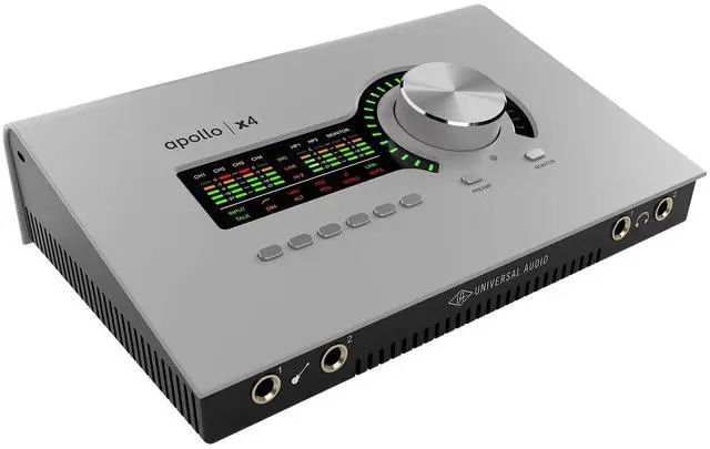 Alt view image 5 of 5 - Universal Audio Apollo x4 Gen 2 with UAD Analog Classics Pro Thunderbolt 3 Audio Interface | 12x18 I and O, 4 Unison Preamps, Quad Core Dsp, Apollo X GEN2 Converters 24-Bit/192khz, TB3