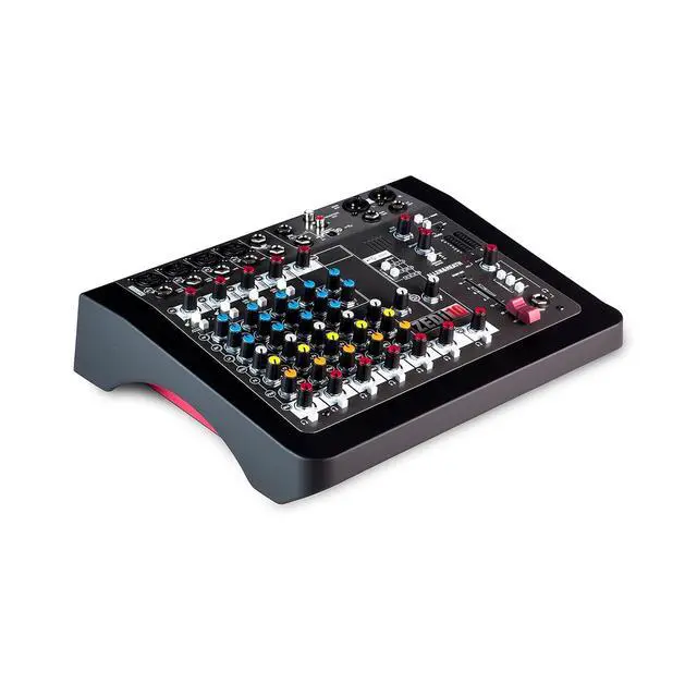 Alt view image 5 of 7 - Allen & Heath ZEDi-10 - Compact Hybrid Audio Mixer/4x4 USB Interface (AH-ZEDi-10) | 4 X Xlr and Trs Mic and Line, 2 Stereo Inputs, 4in/4out 24-Bit/96khz USB, Global 48V Phantom, Hi-Z, 3-Band Eq