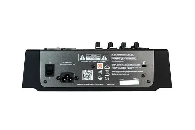 Alt view image 6 of 7 - Allen & Heath ZEDi-8 - Compact Hybrid Audio Mixer/USB Interface (AH-ZEDi-8)