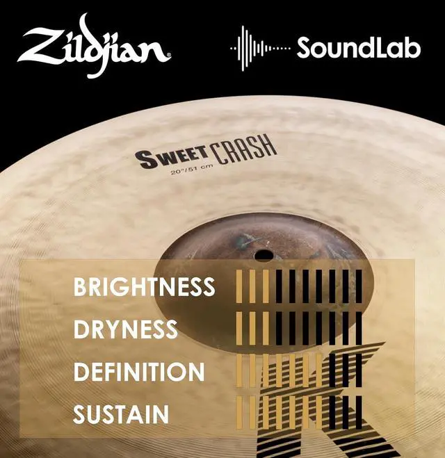 Alt view image 6 of 7 - Zildjian 20" K Sweet Crash