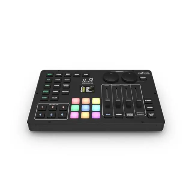 Alt view image 2 of 5 - CHAUVET DJ ILS Command Lighting Controller | Sound-Activated Music Sync | Instant Show Creation | Master Control Hub for ILS-Compatible Lighting Fixtures and Simplified Performance Control