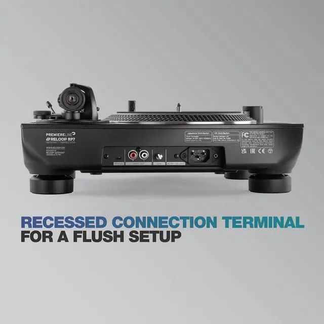 Alt view image 4 of 7 - Reloop RP-7 Professional 7'' Turntable System