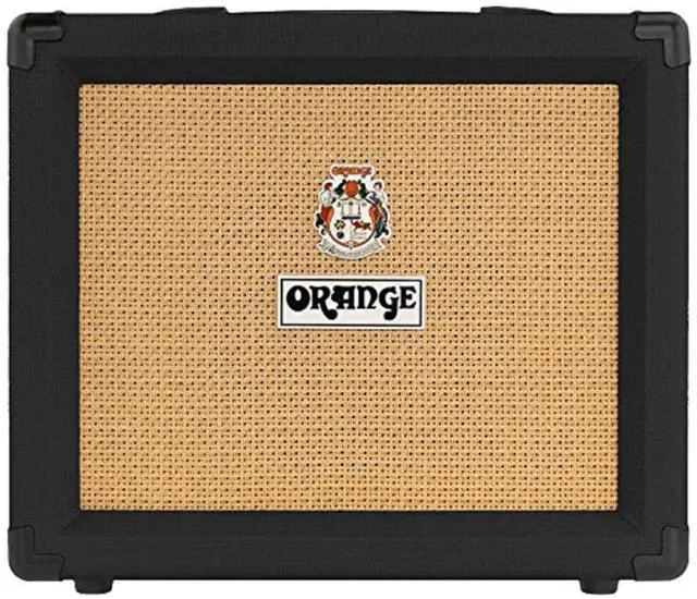 Main image of Orange Crush 20RT 20W 8" 2-Channel Guitar Amplifier and Speaker Combo, Black | 20W 2-Channel Combo, 1x8 Voice of the World Speaker, Built-in Reverb and Chromatic Tuner, Cabsim Headphone and Line Out