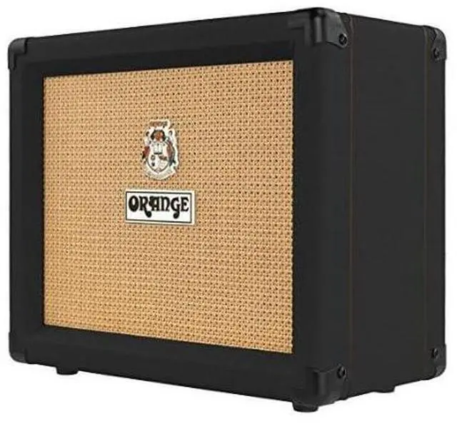 Alt view image 2 of 6 - Orange Crush 20RT 20W 8" 2-Channel Guitar Amplifier and Speaker Combo, Black | 20W 2-Channel Combo, 1x8 Voice of the World Speaker, Built-in Reverb and Chromatic Tuner, Cabsim Headphone and Line Out