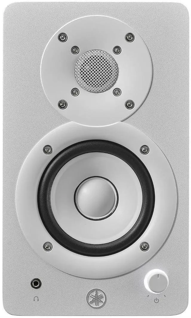 Alt view image 2 of 7 - Yamaha HS3 Powered Studio Monitor in White, Pair (HS3 W)