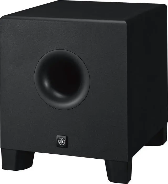 Alt view image 2 of 5 - Yamaha HS8 Studio Subwoofer,Black