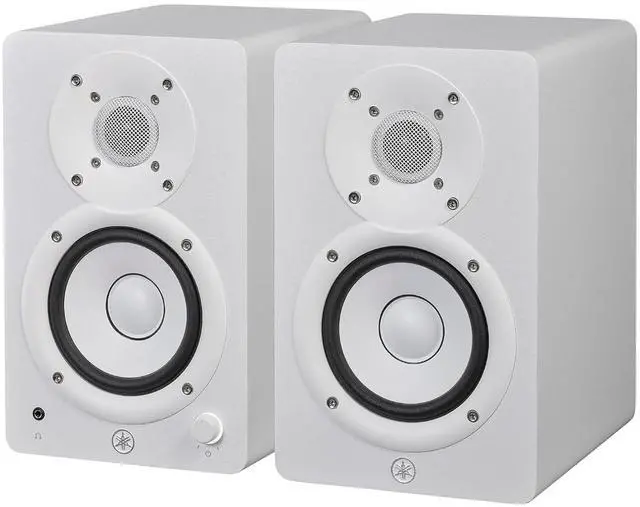 Main image of Yamaha HS4 Powered Studio Monitor in White, Pair (HS4 W)