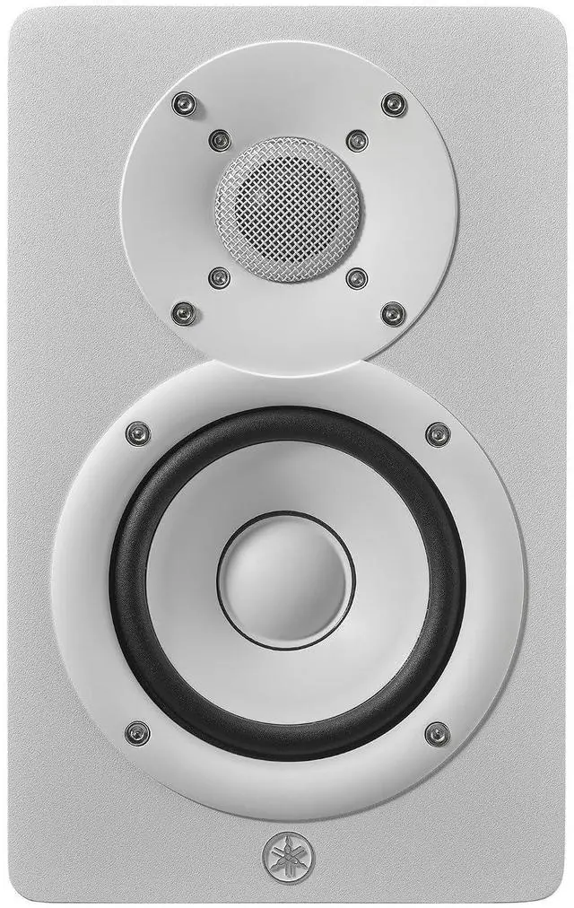 Alt view image 4 of 7 - Yamaha HS4 Powered Studio Monitor in White, Pair (HS4 W)